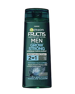 Fructis Men Grow Strong Szampon do włosów 2w1 Mint