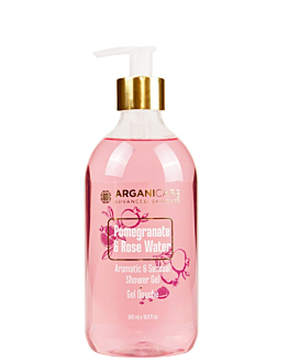 Arganicare Shower Gel Pomegrenade & Rose Water