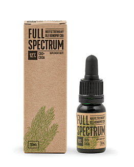 Full Spectrum Olejek CBD+CBDA 12%, Płyn, 10 ml