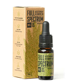 Full Spectrum Olejek Konopny CBD+CBDA 30%, Płyn, 10 ml