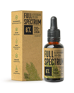 Full Spectrum Olejek CBD+CBDA 6%, Płyn