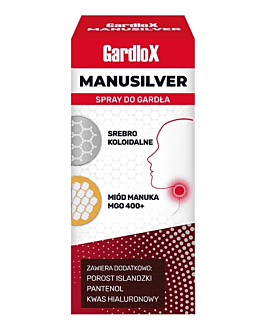 Gardlox Manusilver, Spray do gardła 