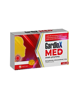 Gardlox Med. 3 mg Smak Cytrynowy Pastylki