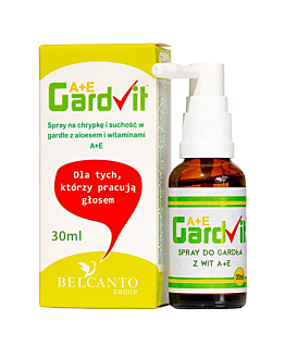 Gardvit A+E, Aerozol do gardła