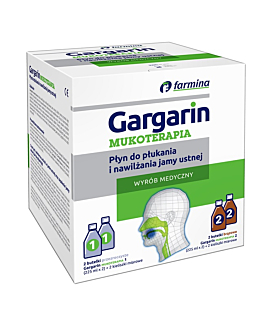Gargarin Mukoterapia, Płyn