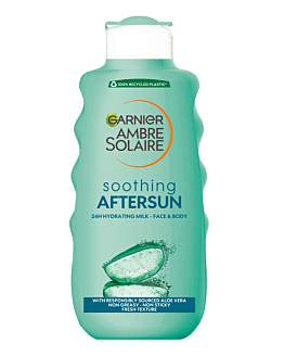 Garnier Ambre Solaire Aloe Nawilżające mleczko po opalaniu z ekstraktem z aloesu 