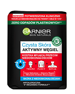 Garnier Skin Naturals Czysta Skóra Kostka do mycia twarzy