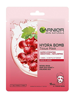 Garnier Skin Naturals Hydra Bomb Maska w płachcie anti-aging 