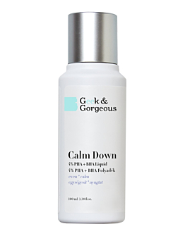 Geek & Gorgeous Calm Down Delikatny eksfoliator z 4% kwasami PHA + BHA