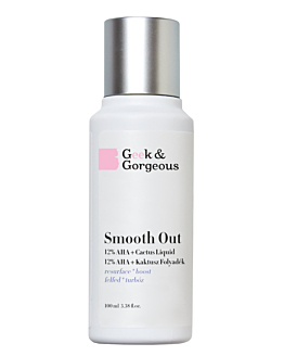 Geek & Gorgeous Smooth Out Silny eksfoliator z 12% kwasami AHAi kojącą opuncją figową