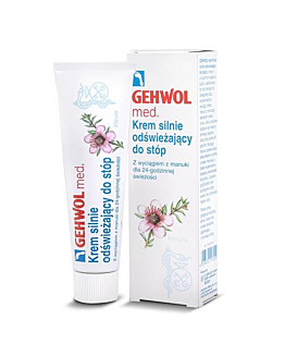 Gehwol Fussdeo-Creme, Krem silnie odświeżający do stóp
