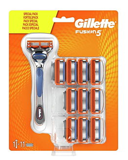 Gillette Fusion Manual Maszynka do Golenia + 10 Wkładów