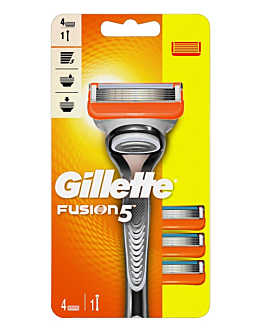 Gillette Fusion Manual Maszynka do Golenia + 4 Wkłady
