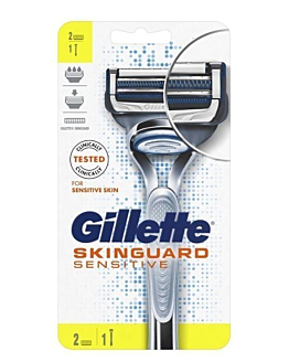 Gillette Skinguard Sensitive Maszynka + 2 Wkłady