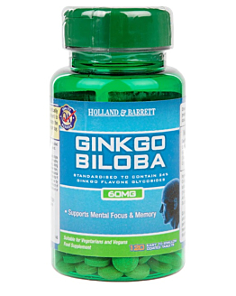Holland & Barret Ginkgo Biloba 60 mg, Tabletki