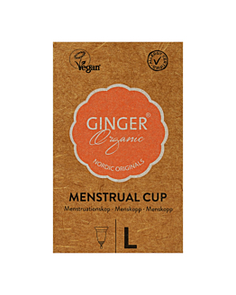 GingerOrganic Coppetta mestruale, L