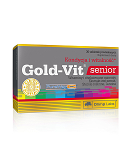 Olimp Gold-Vit Senior, Zestaw witamin i minerałów, Tabletki