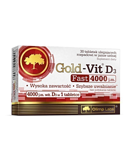 Olimp Gold-Vit D3 4000 Fast, Tabletki