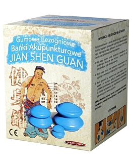 Gumowe Bańki Akupunkturowe Jian Shen Guan