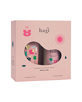 Hagi Pielęgnacja i Relaks Zestaw prezentowy: Balsam do ciała + Świeca Wakacje na Bali