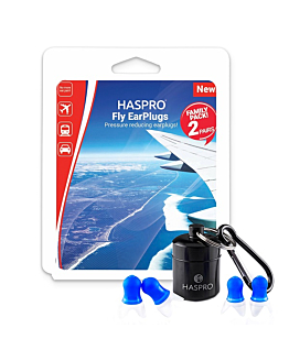 Haspro Fly EarPlugs Family Pack, Zatyczki do uszu