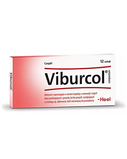 Heel Viburcol compositum, 12 czopków
