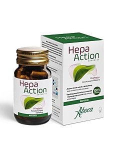 Aboca Hepa Action Advanced, Preparat na wątrobę, Kapsułki