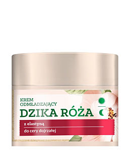 Herbal Care Krem odmładzający do twarzy Dzika Róża z elastyną 