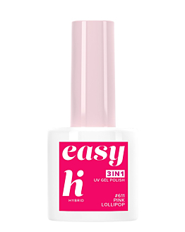 Hi Hybrid Easy 3 in 1 Smalto Ibrido 611 Pink Lollipop