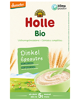 Holle Bio Pełnoziarnista Orkiszowa Kaszka bezmleczna od 6 m-ca życia 