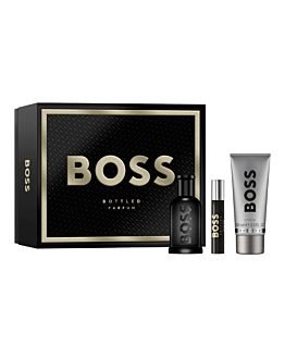 Hugo Boss Bottled Zestaw: perfumy + perfumetka travel size + żel pod prysznic
