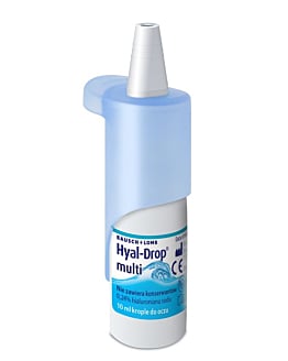 Hyal-Drop Multi, Nawilżające krople do oczu, Bez konserwantów