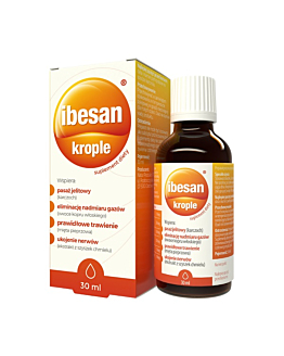 Ibesan, Suplement diety wspomagający trawienie, Krople