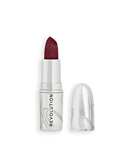 Makeup Revolution Metallic Muse Glitter Lipstick, Iced Berry