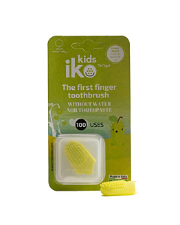 Iko Kids Natural Szczoteczka Na Palec Zielone Jabłuszko