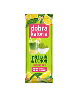 Dobra Kaloria Baton o smaku matcha & lemon