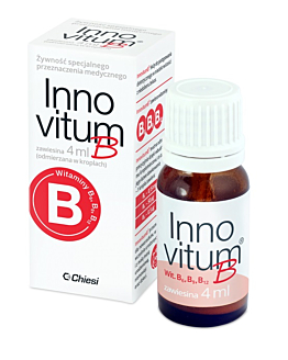 Innovitum B, Zawiesina doustna w kroplach, dla dzieci i niemowląt