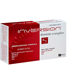 Inversion Femme Complex, Suplement diety na włosy, skórę i paznokcie, Kapsułki