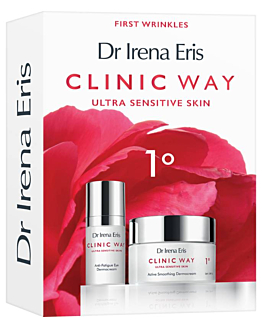 Dr Irena Eris Clinic Way Zestaw St. 1 (Krem na dzień + Krem pod oczy ) 