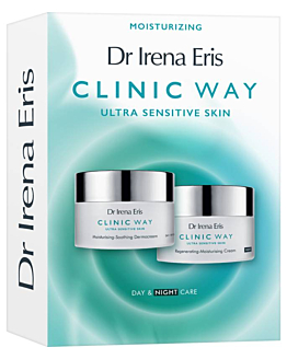Dr Irena Eris Clinic Way Zestaw Nawilżanie (Krem na dzień + Krem na noc ) 
