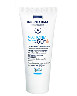 Isispharma Neotone Prevent Ochronny krem tonujący Isispharma Neotone Prevent Ochronny krem tonujący SPF 50+, odcień średni