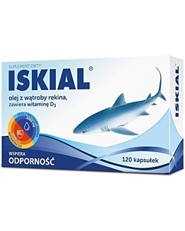 Iskial, Olej z wątroby rekina, Kapsułki