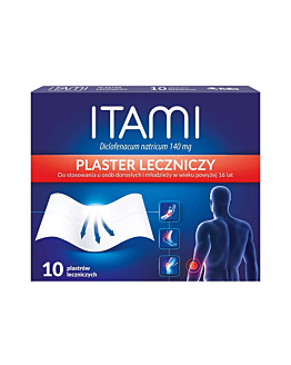 Itami 140 mg Plastry przeciwbólowe, 10 szt.