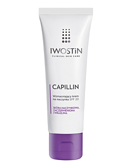 Iwostin Capillin Wzmacniajacy krem na naczynka SPF 20, Lekka konsystencja