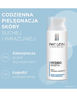 Iwostin Hydro Sensitia Krem-aktywator nawilżenia