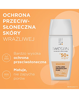 Iwostin Solecrin Ultra Lekki fluid do twarzy SPF50+