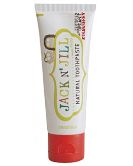 Jack N Jill Naturalna Pasta do zębów Organiczna Truskawka i Xylitol