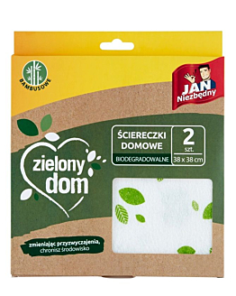 Jan Niezbędny Casa Verde Panni in Bambù 2 pz