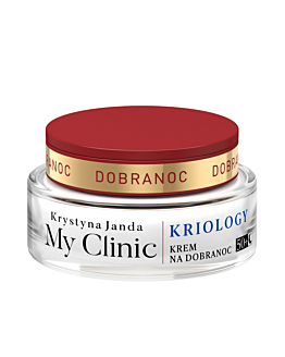 Janda My Clinic Kriology 50+ Przeciwstarzeniowy krem na noc