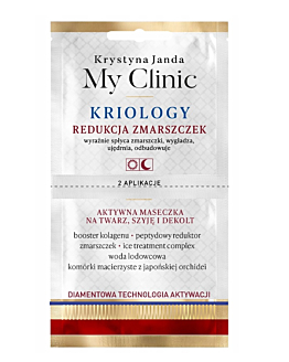 Janda My Clinic Kriology Maseczka Redukcja Zmarszczek 2X4Ml